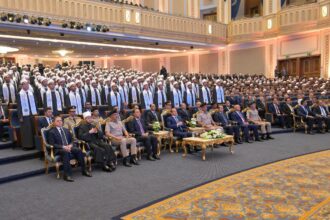 Al-Sisi attends graduation of new class of religious preachers at Military Academy
