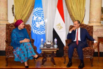 Egypt, UN discuss reform, regional crises