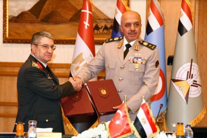 Egypt, Turkey sign military cooperation pact as joint aerial drills begin