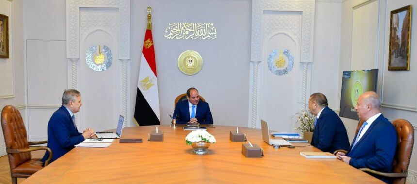 Al-Sisi reviews localisation of shipbuilding, Suez Canal fleet projects