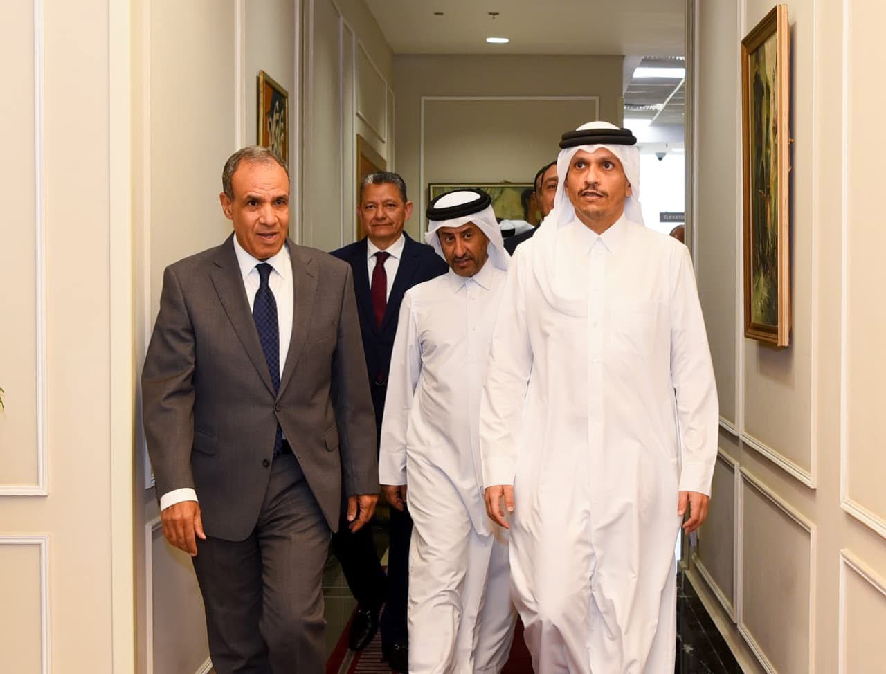 Egyptian, Qatari foreign ministers review proposed US-Iran agreement and Gaza ceasefire terms