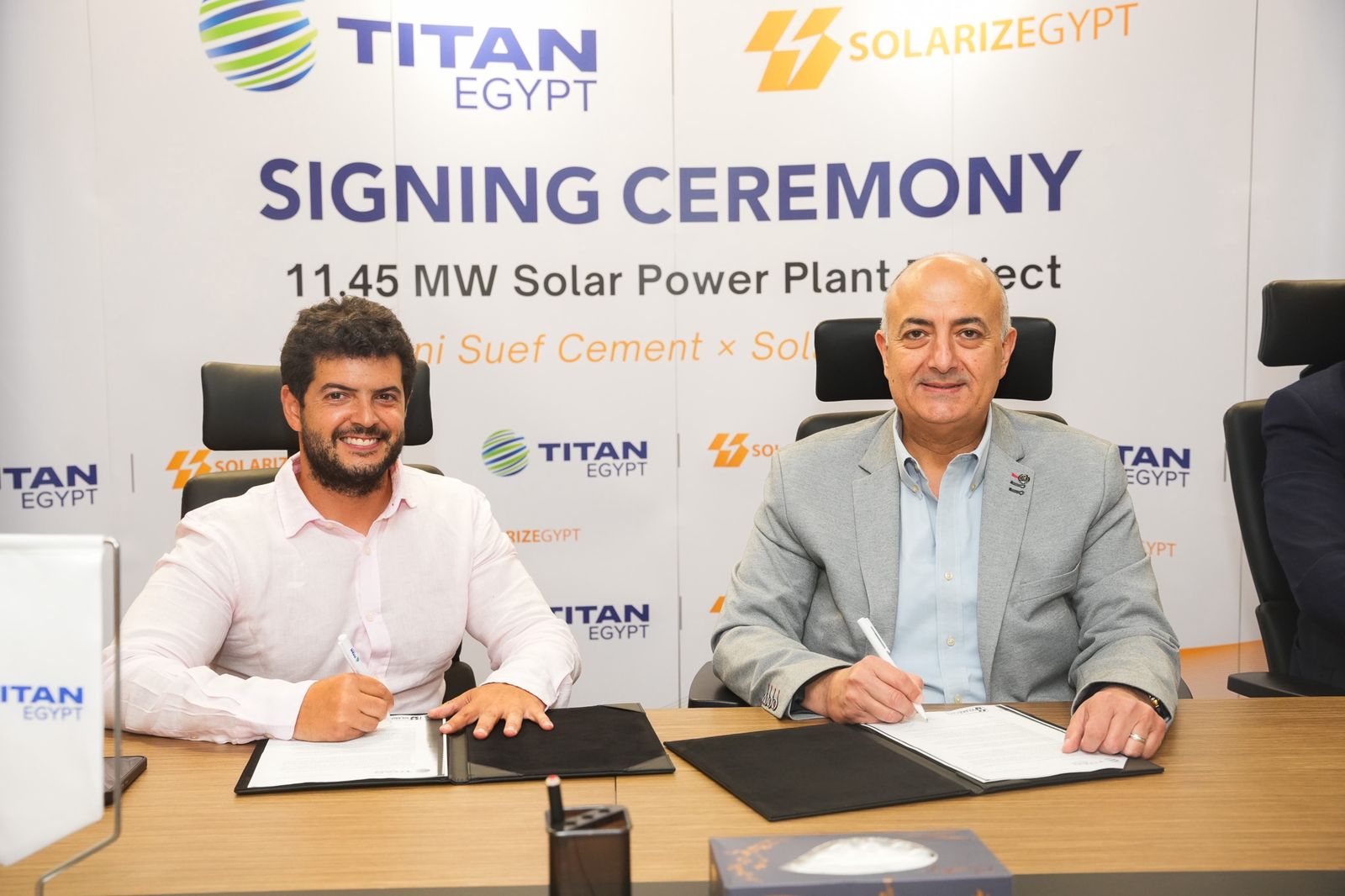 Titan, SolarizEgypt partner to build 11.45 MW solar power plant at Beni Suef Cement