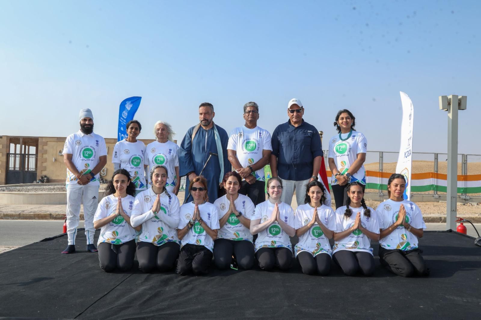 India marks International Day of Yoga at Egypt’s Pyramids