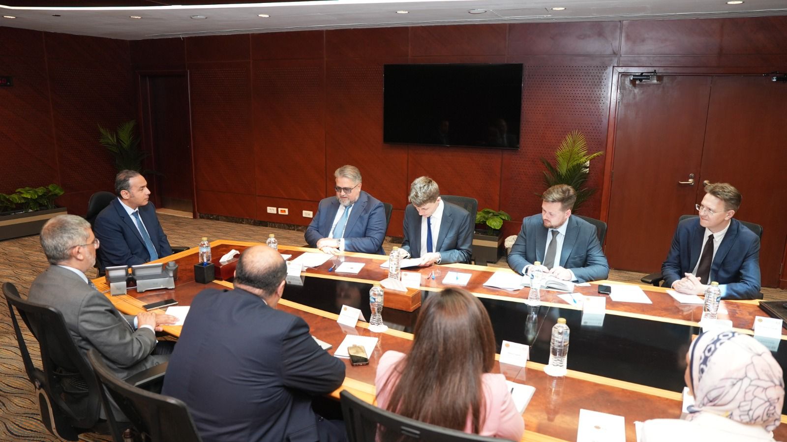 FRA chairperson discusses insurance sector cooperation with Russian central bank deputy governor