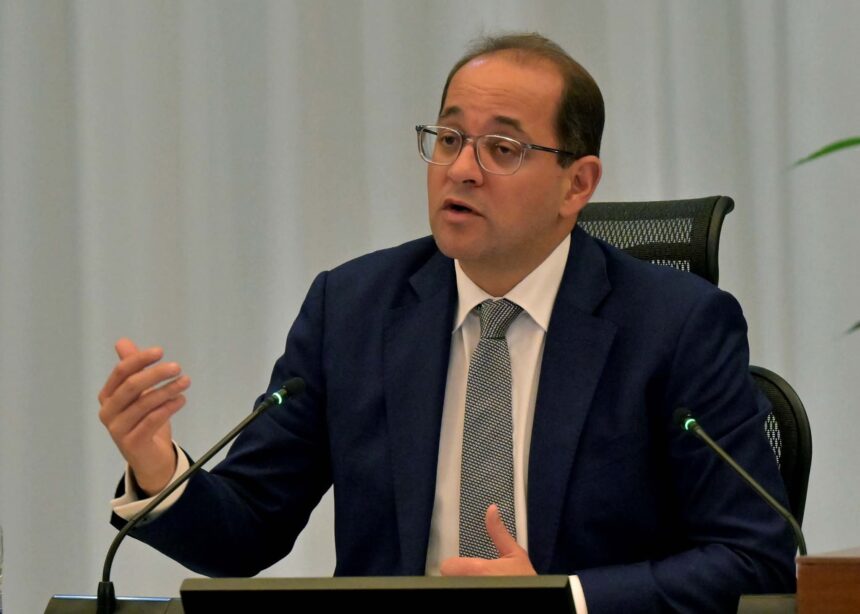 Ahmed Kouchouk, Minister of Finance