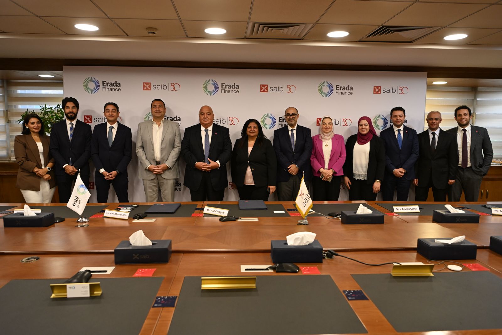 Saib Bank signs EGP 300m financing agreement with Erada Finance to support MSMEs