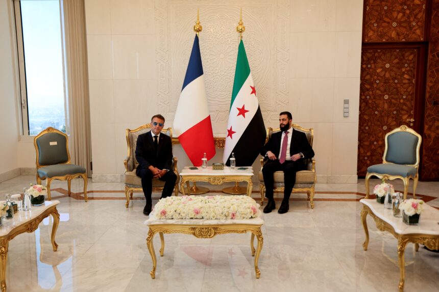 Macron, Al-Sharaa launch strategic partnership as Damascus blasts fail to derail landmark visit