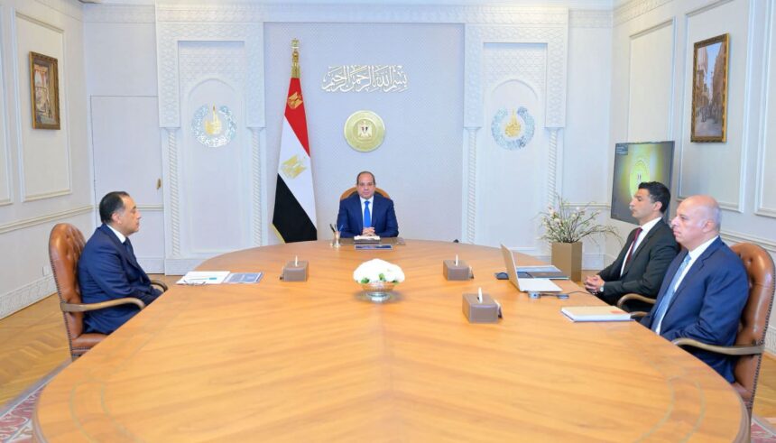 Al-Sisi reviews Egypt's 2026-2030 industrial strategy, targets $100bn in non-oil exports