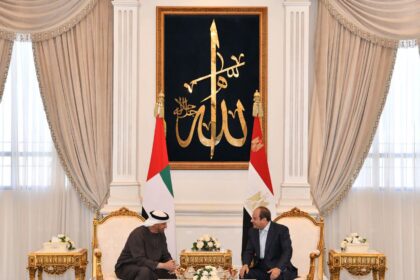 Al-Sisi, UAE president discuss regional developments during El Alamein meeting
