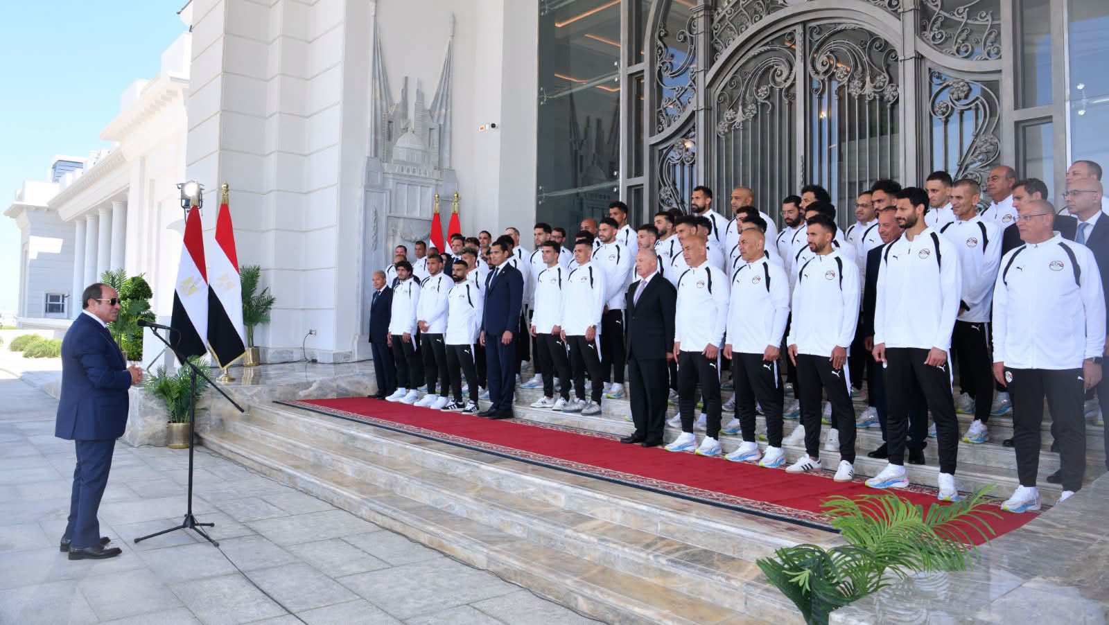 Al-Sisi honours Egypt's national team following historic FIFA World Cup 2026 campaign