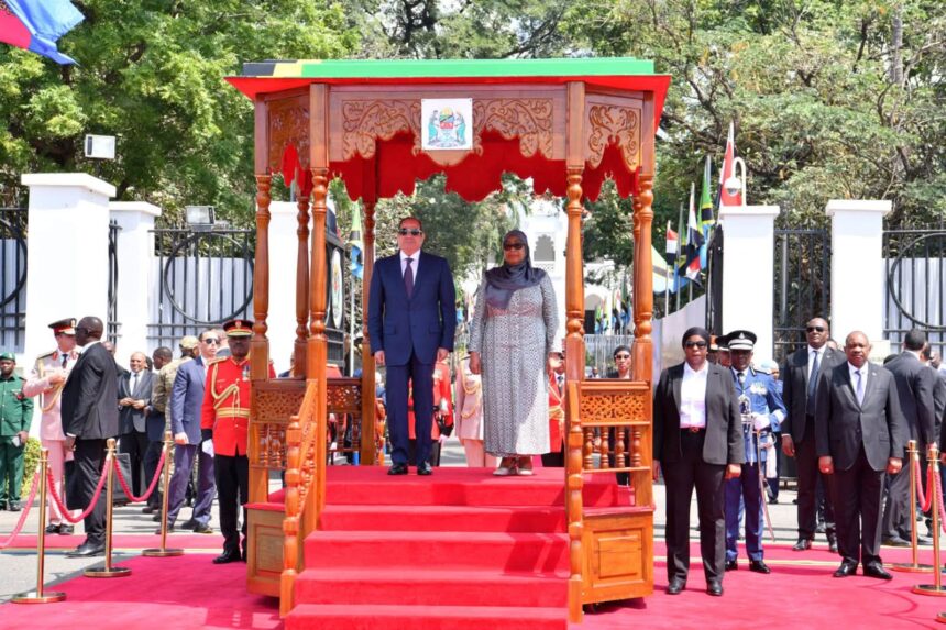 Egypt, Tanzania sign cooperation deals, advance plans for shipping corridor, agricultural project