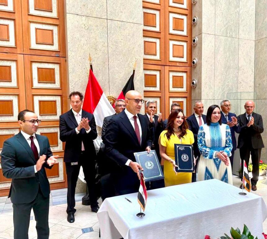 Egypt, Germany, and Sawiris Foundation sign agreements to establish 10 applied technology schools