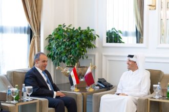 Egypt's FM urges regional de-escalation in talks with Qatari, Iranian, and Omani counterparts