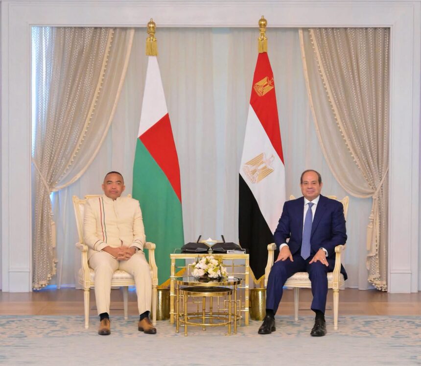 Egypt, Madagascar sign cooperation agreements during first presidential meeting in Cairo
