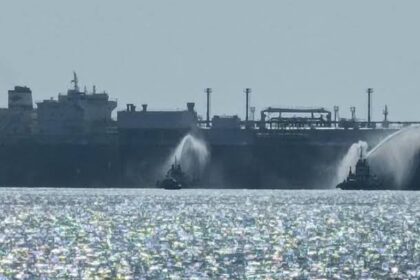 Drone caused fire on two ships at Egypt's Damietta port, cabinet says