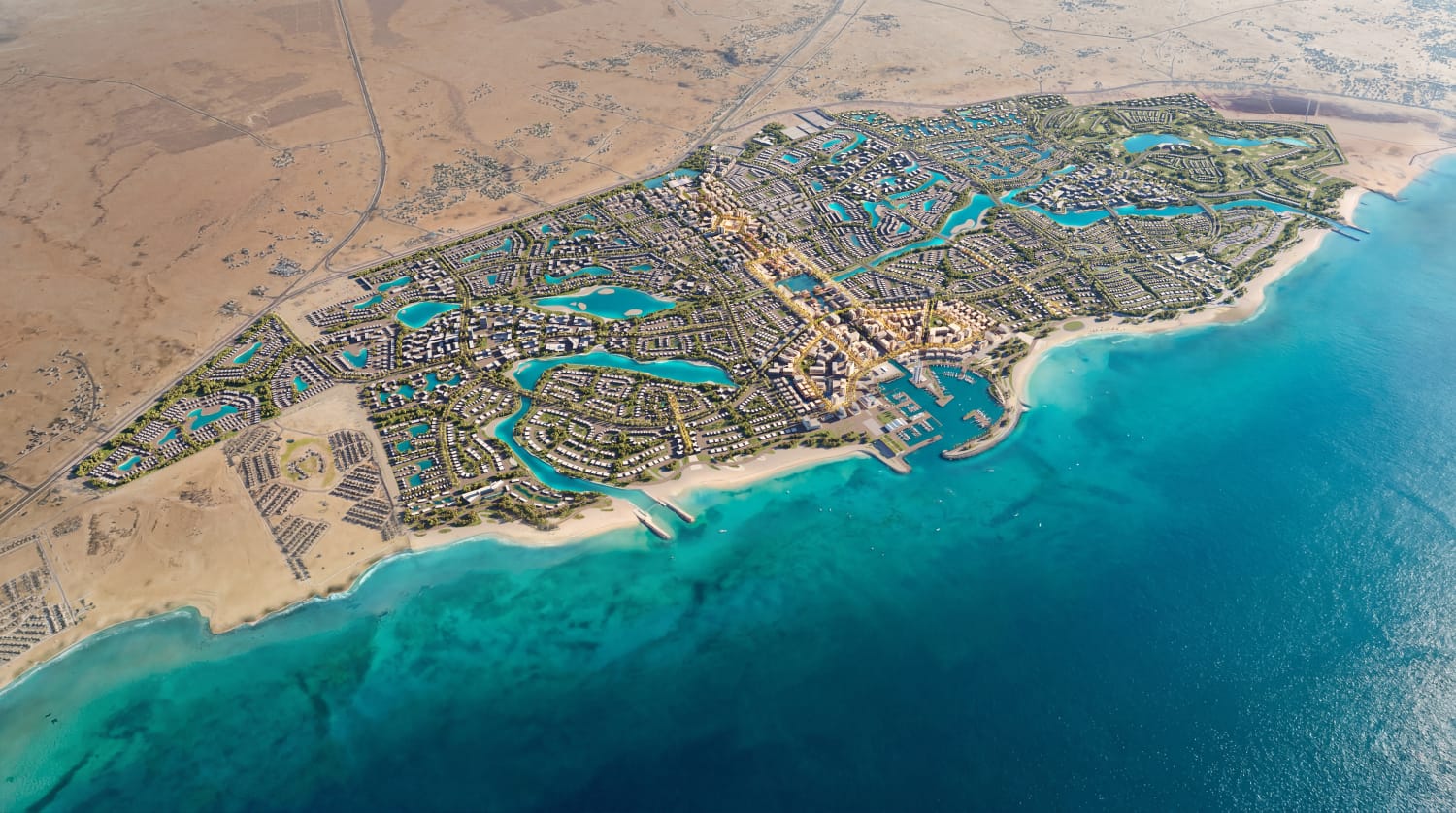 Qatari Diar Egypt unveils SOM-designed master plan for .7bn Alam Al Roum development