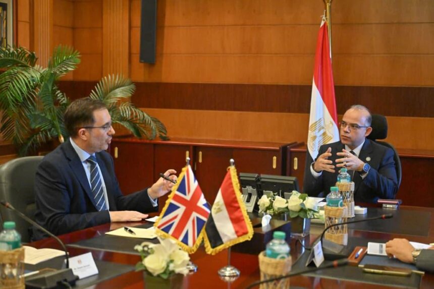 Egypt, UK discuss expanding trade, investment, and pharmaceutical cooperation