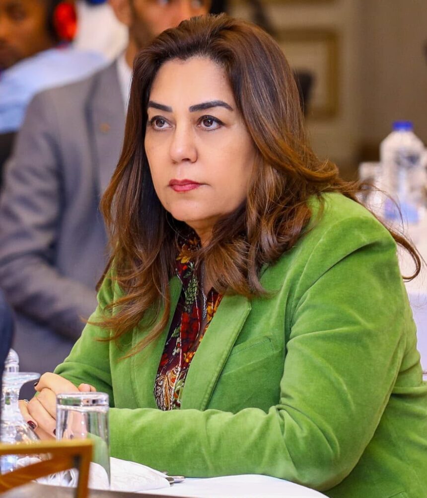 Minister of Local Development Manal Awad