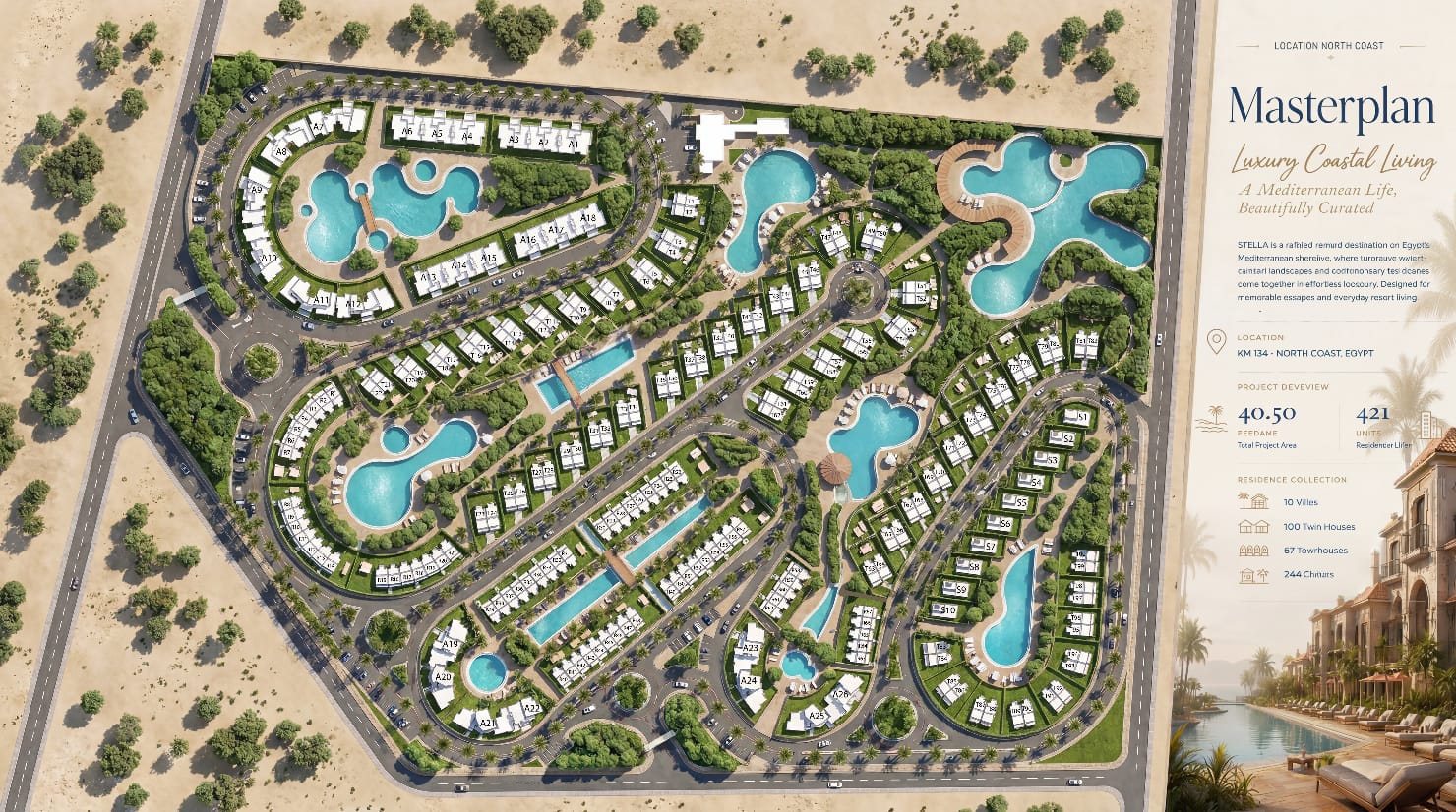 Osool Developments launches 40-feddan Sayf Resort in North Coast
