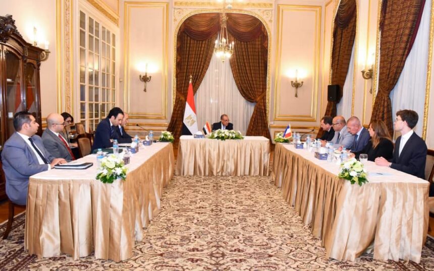 Egypt's Abdelatty signs migration pact with France to tackle economic drivers