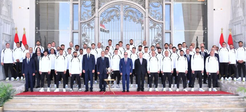 Al-Sisi honours Egypt's national team following historic FIFA World Cup 2026 campaign