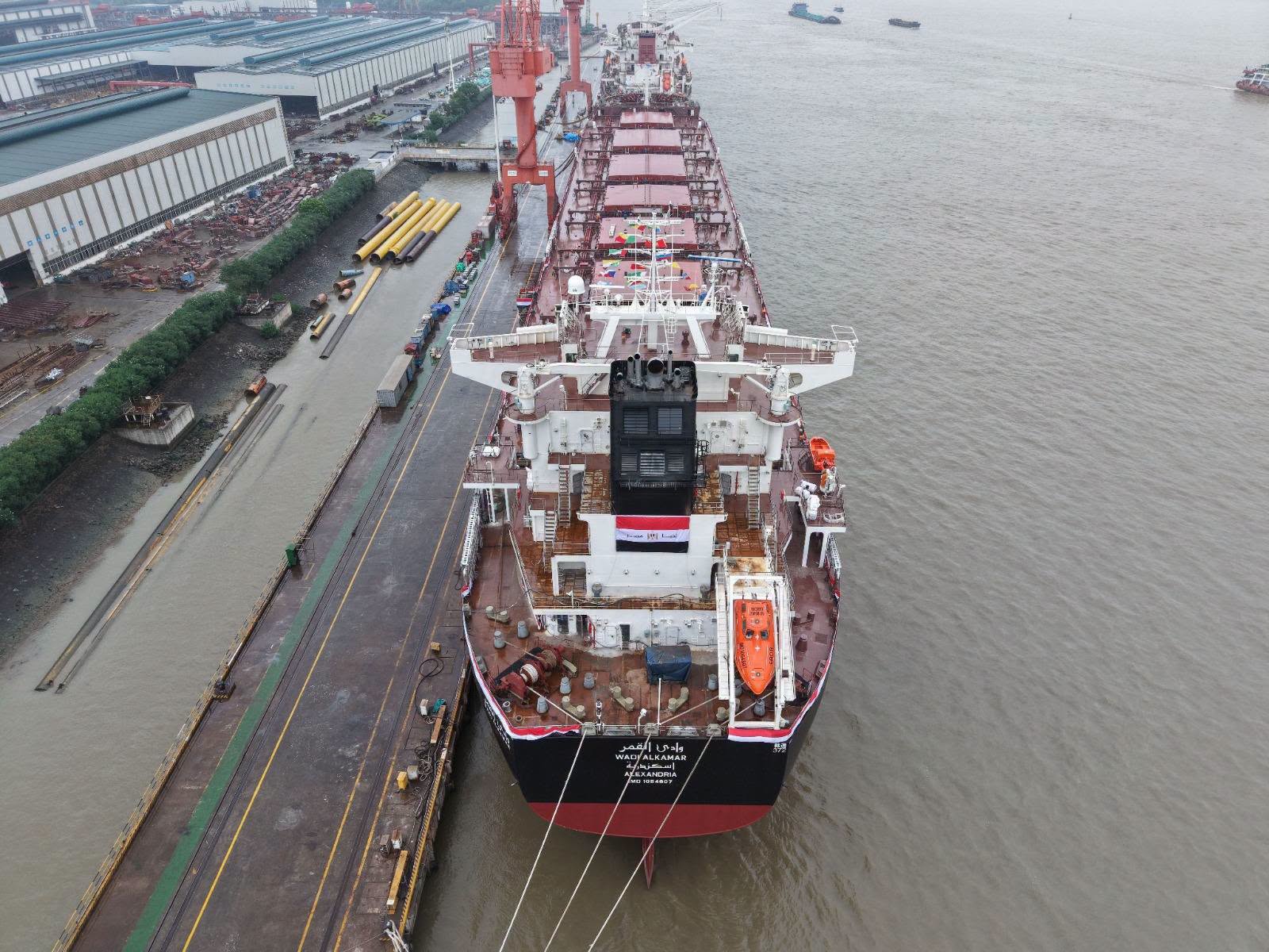 Egypt’s National Navigation Company takes delivery of two 82,000-ton dry bulk carriers from China