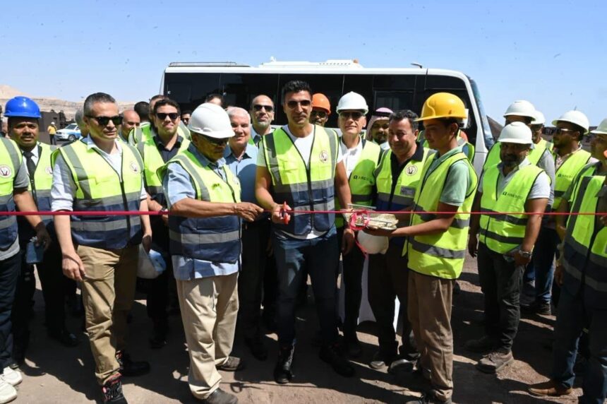 Industry minister inspects Sinai Manganese alloy plant, eyes 50k-tonne annual capacity by 2028