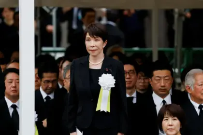Japanese Prime Minister Sanae Takaichi