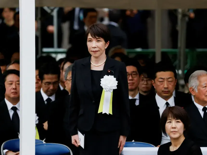 Japanese Prime Minister Sanae Takaichi