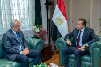 Egyptian government reviews progress of joint healthcare infrastructure projects