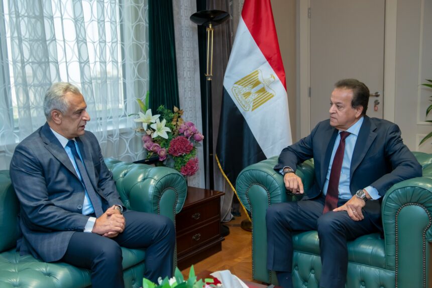 Egyptian government reviews progress of joint healthcare infrastructure projects