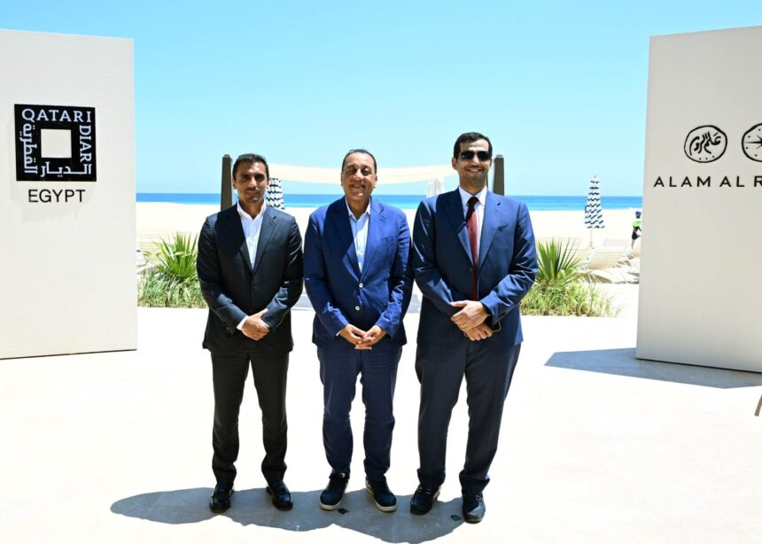 Madbouly launches construction of Qatari Diar's $29.7bn Alam Al Roum project in North Coast