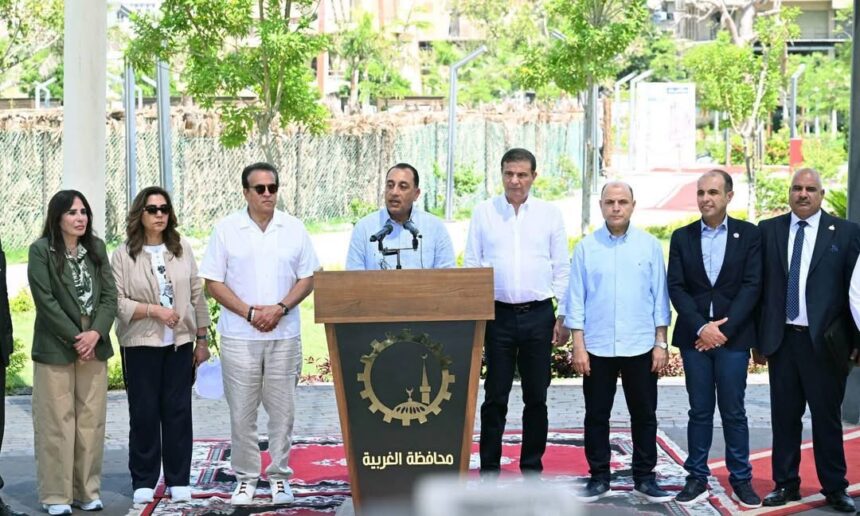 Egyptian PM marks completion of first Decent Life phase in Gharbia, stressing government focus on quality of life