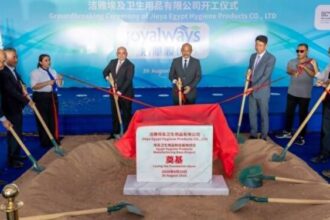 China’s Jieya to invest $67m in hygiene products manufacturing complex in Egypt’s Sokhna