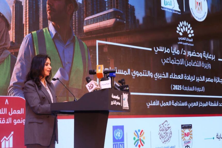 Social Solidarity Minister Maya Morsi
