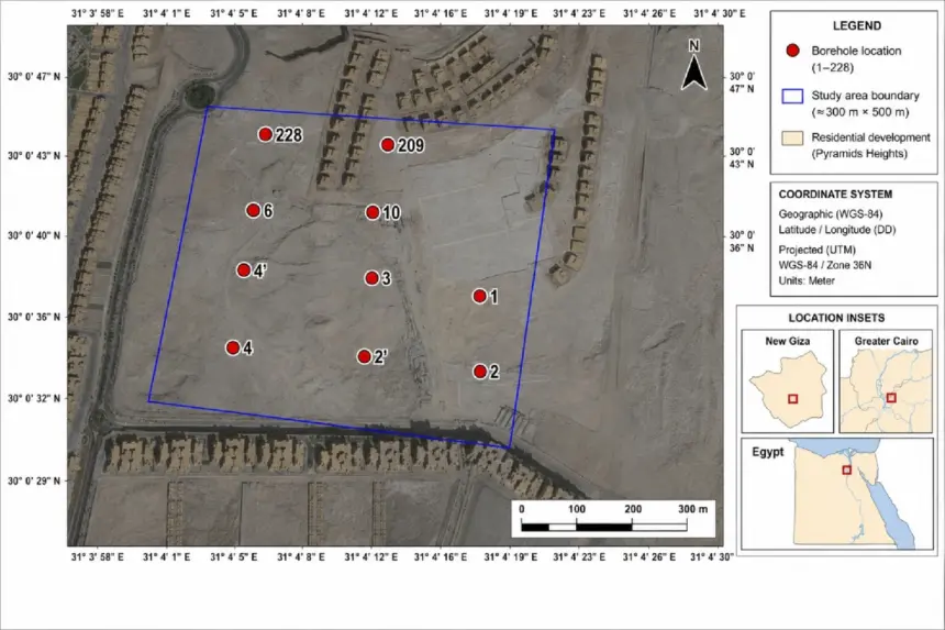 Ancient rocks beneath New Giza could shape future construction