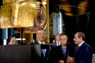 Chinese and Egyptian leaders tour Grand Egyptian Museum, call for inclusive coexistence