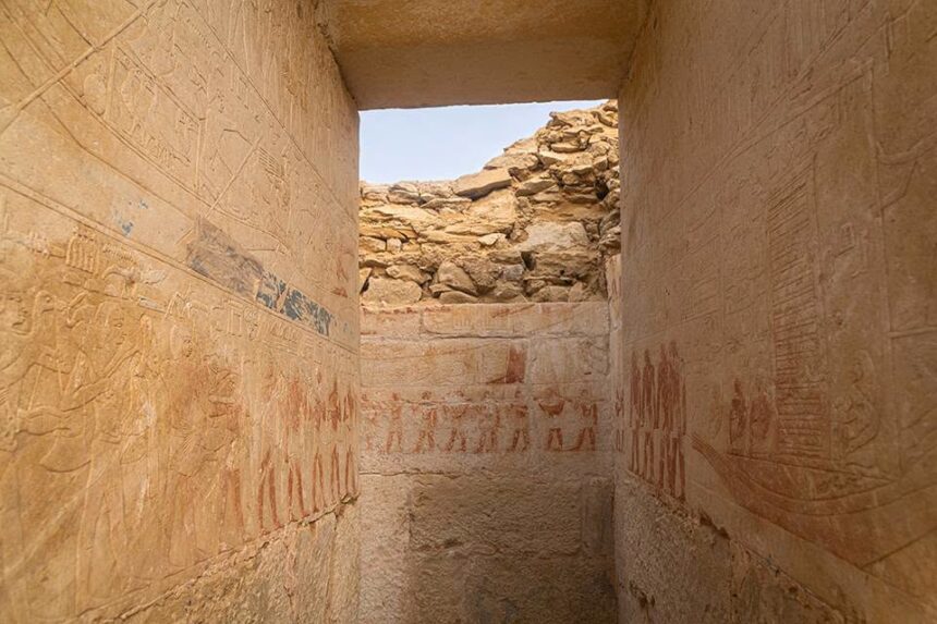 Spanish-Egyptian mission unearths late Fifth Dynasty tomb of a judge in Saqqara