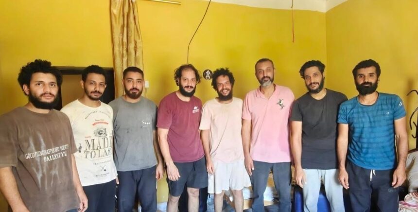 Eight Egyptian sailors freed after five months in captivity off Somalia