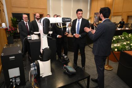 Egypt launches first locally developed industrial robot