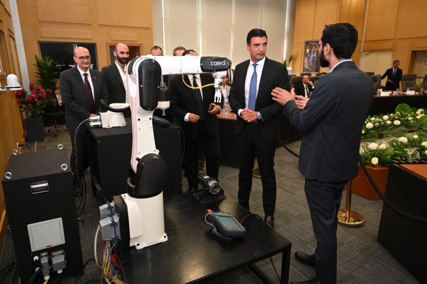 Egypt launches first locally developed industrial robot