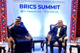 Iranian President Pezeshkian meets Abu Dhabi Crown Prince on BRICS sidelines as Tehran urges sanctions resistance