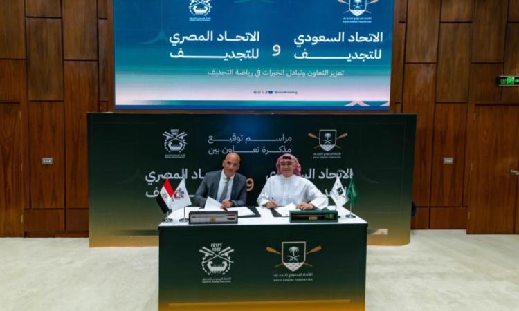 Saudi, Egyptian Rowing Federations sign cooperation deal to boost athlete development