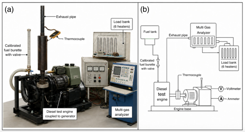 Waste cooking oil could help power diesel engines with lower emissions