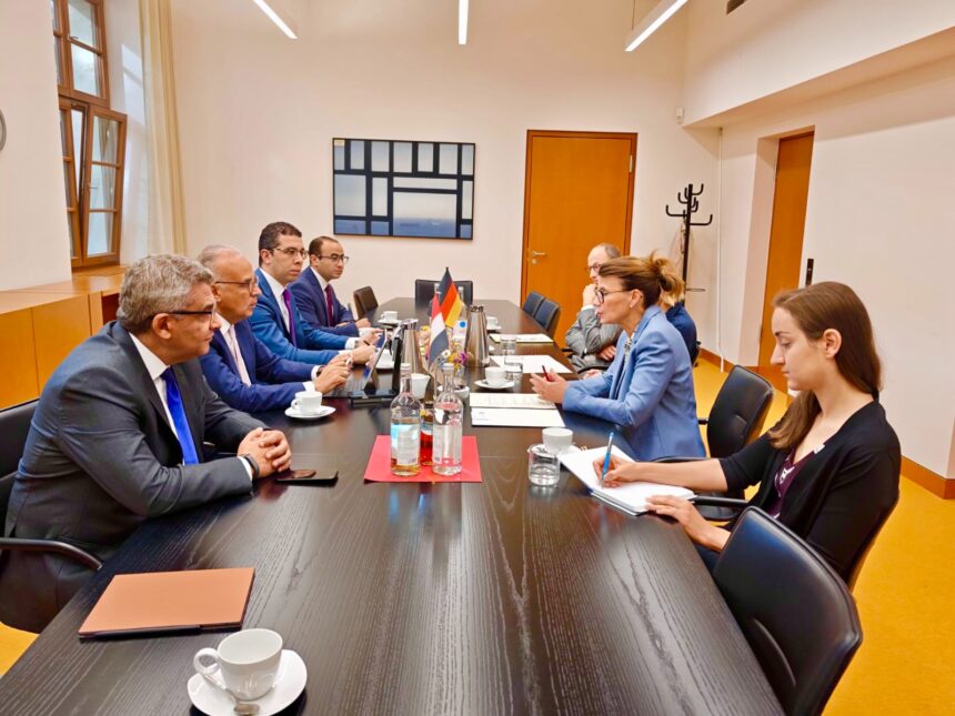 Egypt, Germany discuss ‘Water House’ framework ahead of 2026 UN Water Conference