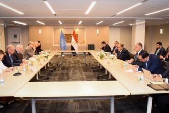 Abdelatty stresses two-state solution to US Jewish groups on sidelines of UN General Assembly