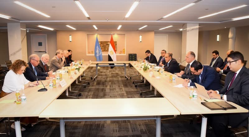 Abdelatty stresses two-state solution to US Jewish groups on sidelines of UN General Assembly