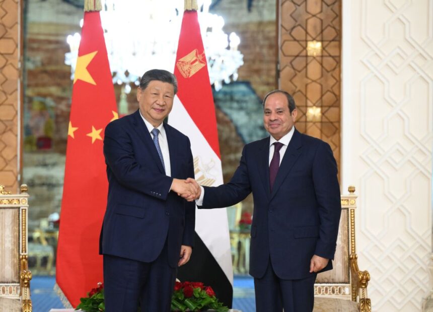 China backs Egypt's Nile water security as nations mark 70 years of ties