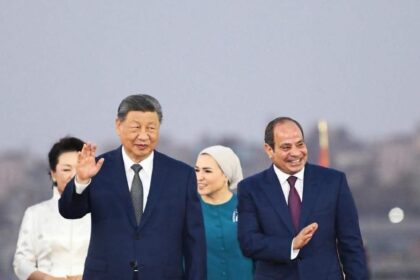 China's Xi arrives in Egypt to expand defence, tech and trade ties