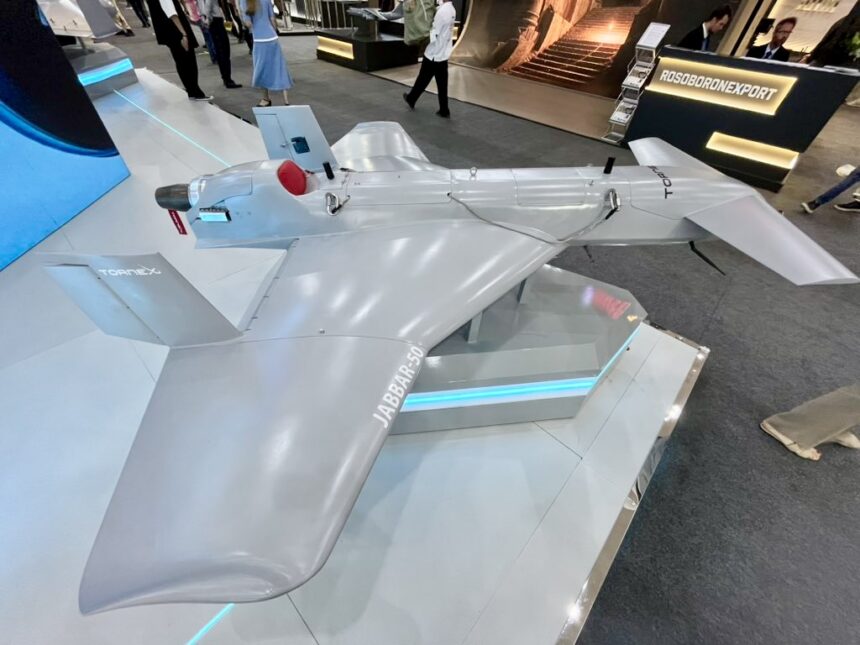 'Jabbar' drones highlight Egypt's domestic arms production at aviation exhibition